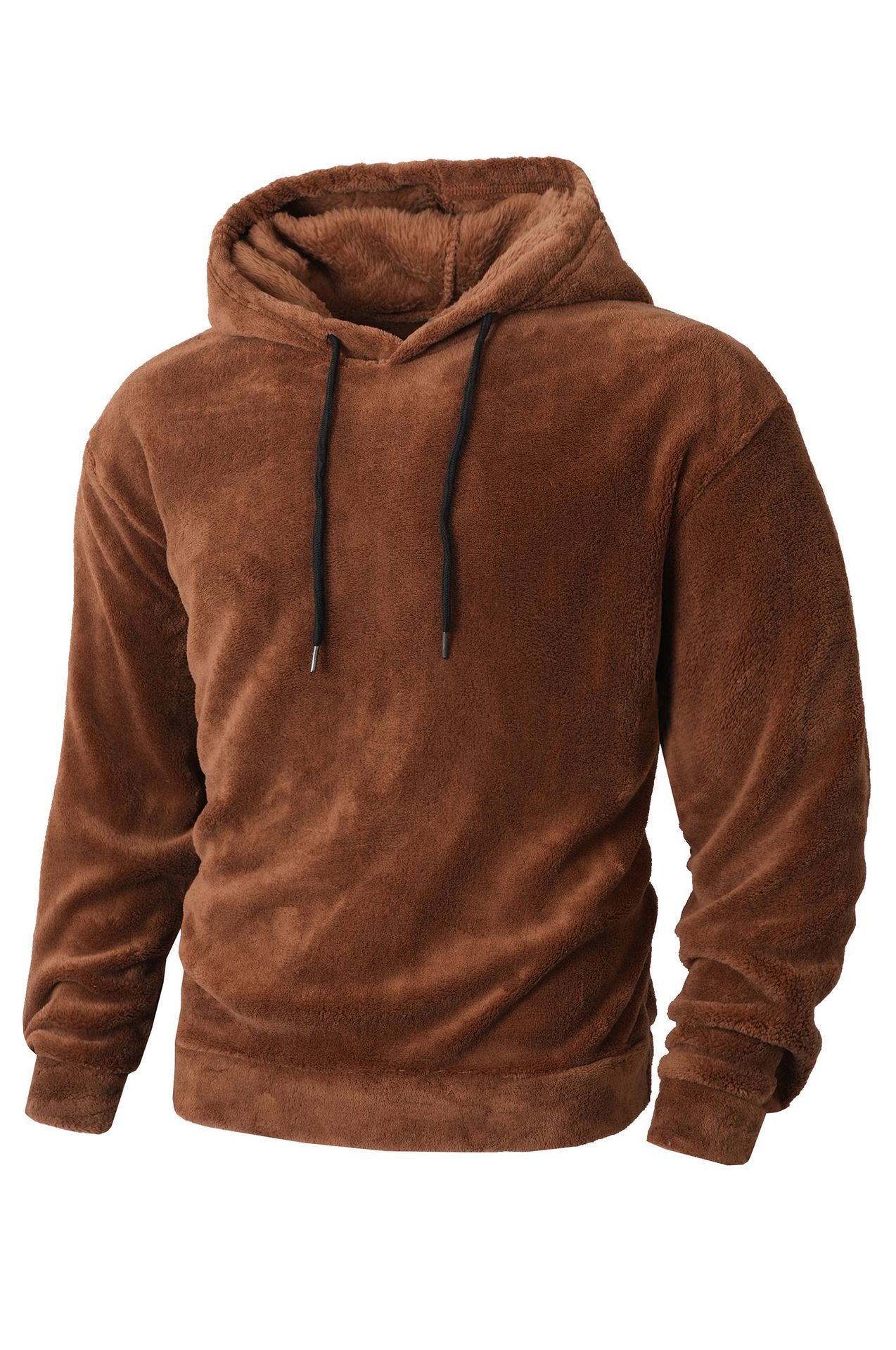 Herren kuscheliges Kapuzensweatshirt aus weichem Fleece Krohn-e