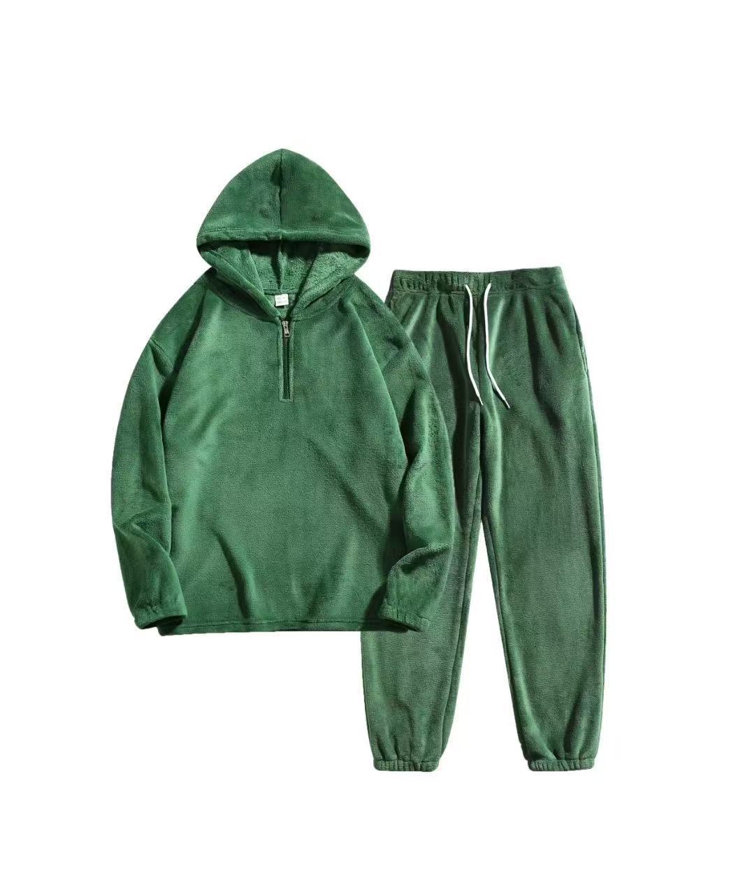 Damen Fleece Schlafanzug Krohn-e