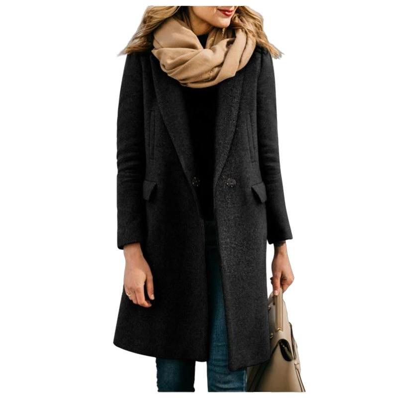 Damen eleganter Schnittmantel Krohn-e