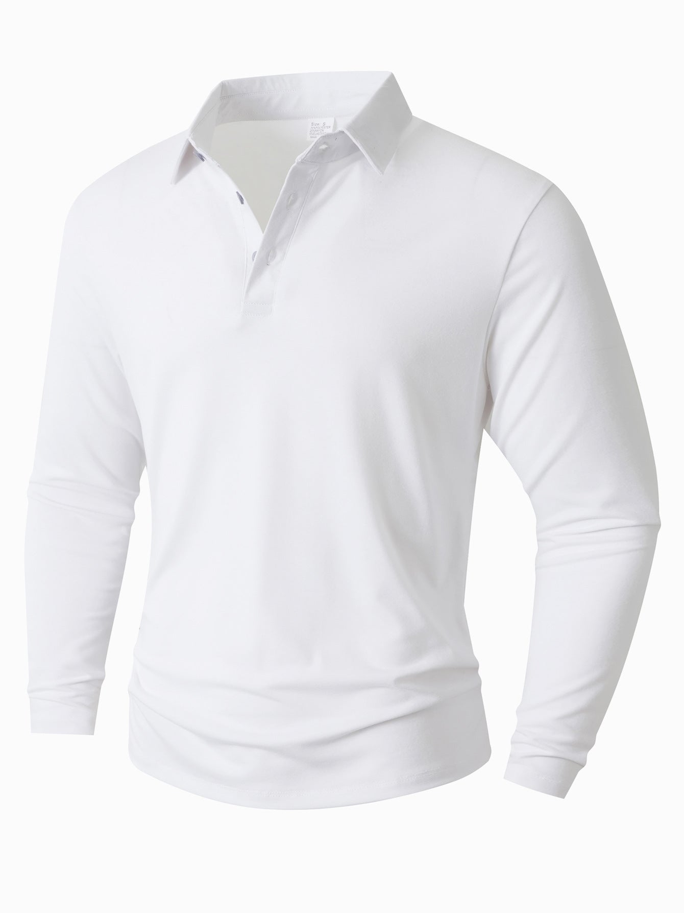 Herren Langarm Poloshirt mit modernem Schnitt Krohn-e