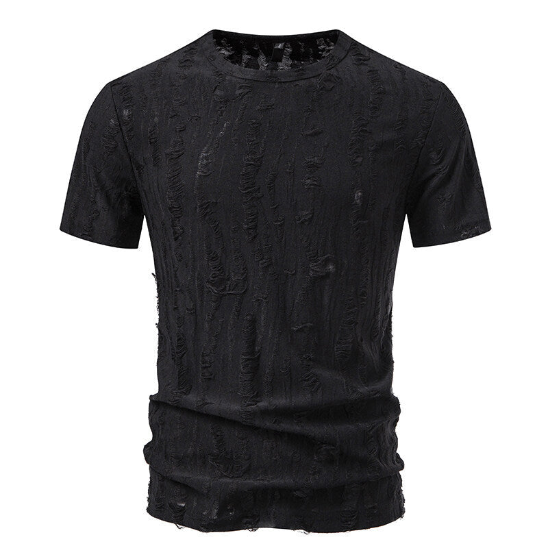 Herren T-Shirt mit strukturiertem Vintage-Design Krohn-e