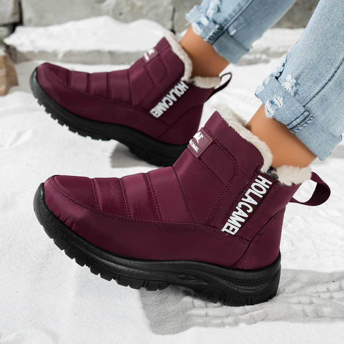 Damen Winterstiefel mit warmem Futter Krohn-e