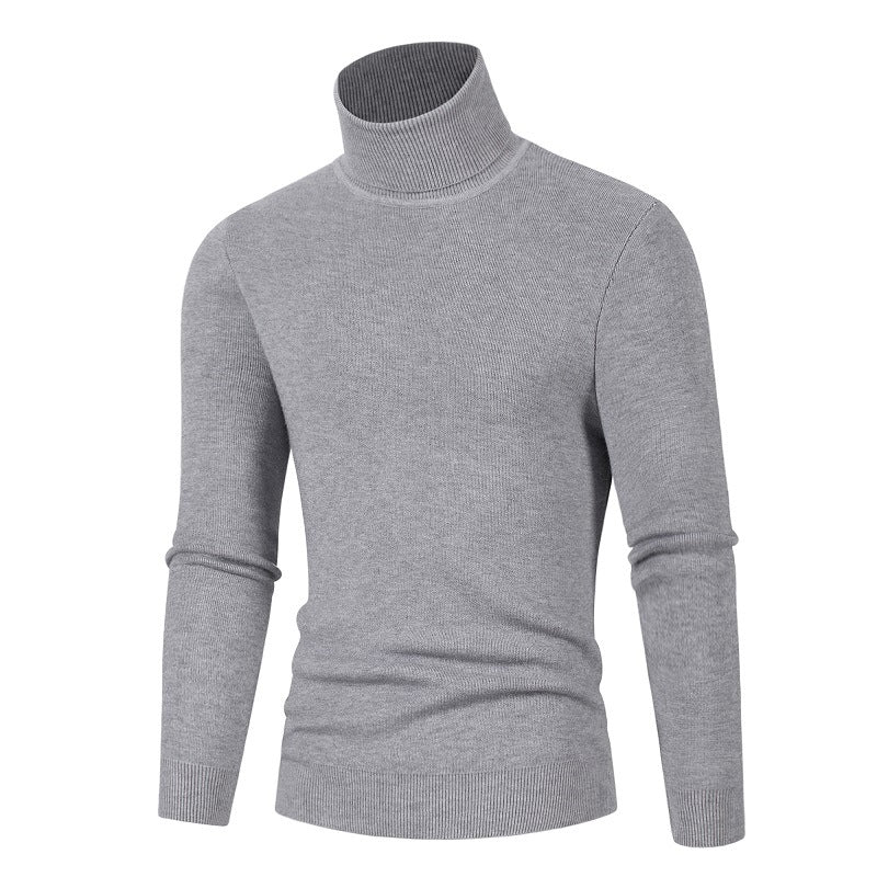 Herren Rollkragenpullover aus weichem Material Krohn-e