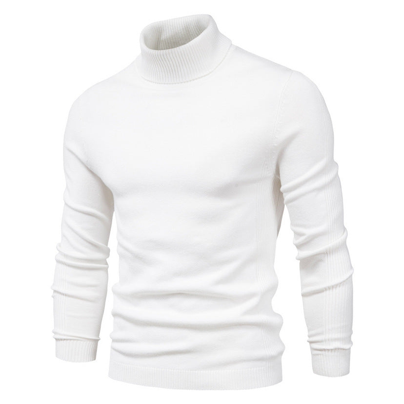 Herren Rollkragenpullover aus feinster Wolle Krohn-e
