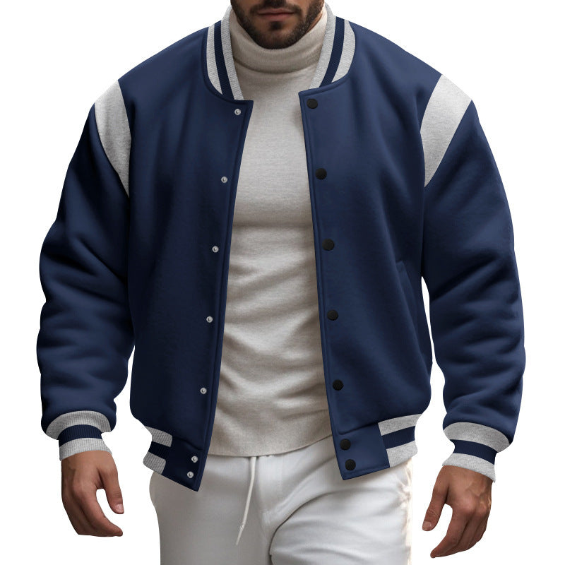 Herren stylische Sweatjacke im Sportlook Krohn-e