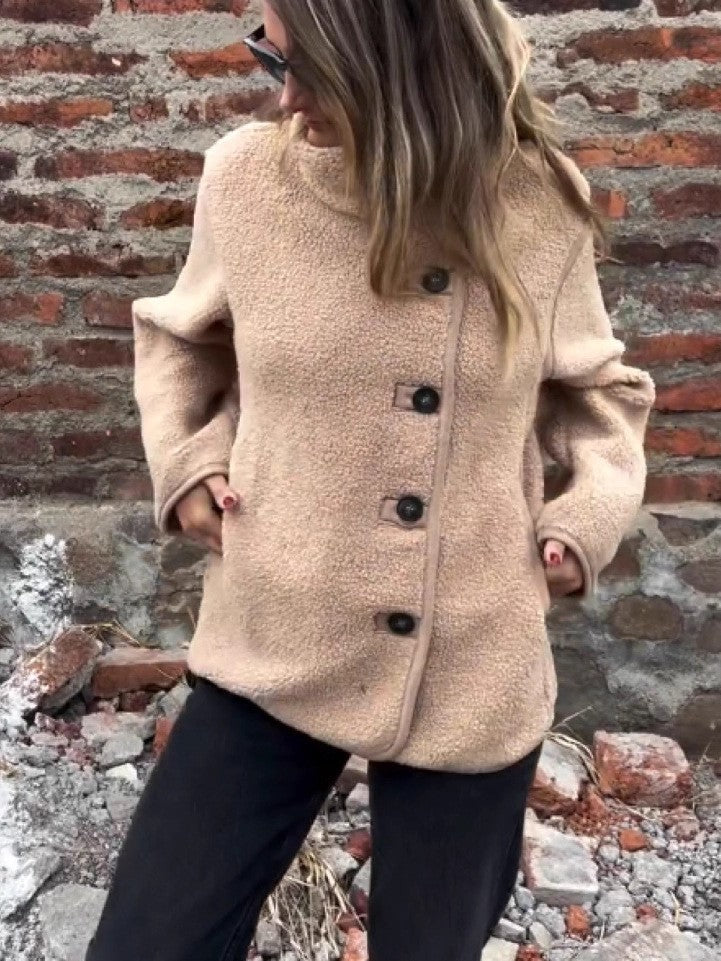 Damen lockere Fleecejacke Krohn-e
