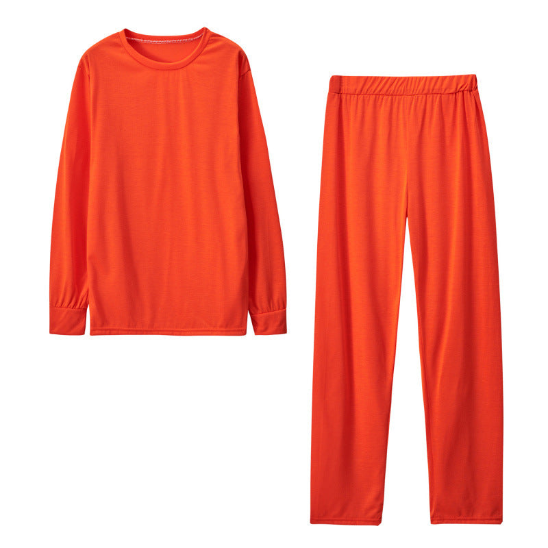 Damen Langarm Schlafanzug Set mit elastischen Hosen Krohn-e