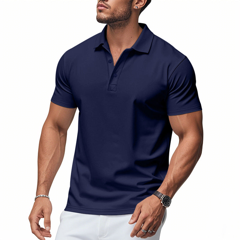 Herren Polohemd mit modernem Schnelltrocknungsstoff und eleganter Passform Krohn-e