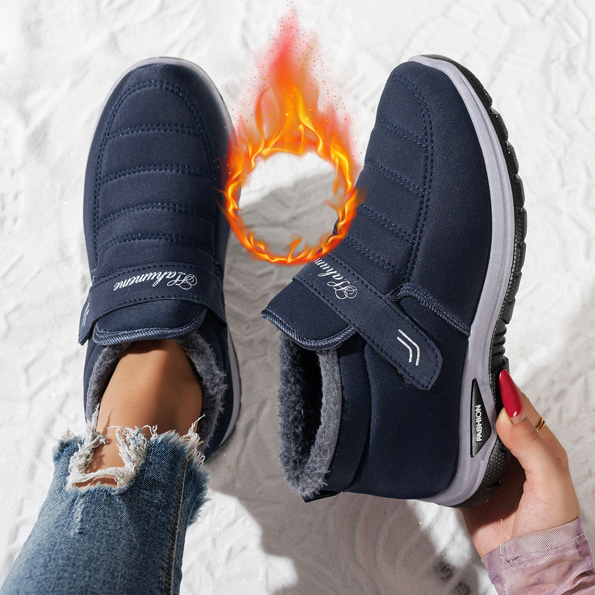 Damen Fleecegefütterte Sneaker Krohn-e