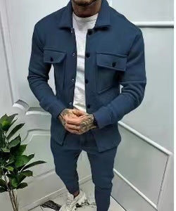 Herren Freizeit-Anzug mit praktischem Schnitt und Taschen Krohn-e