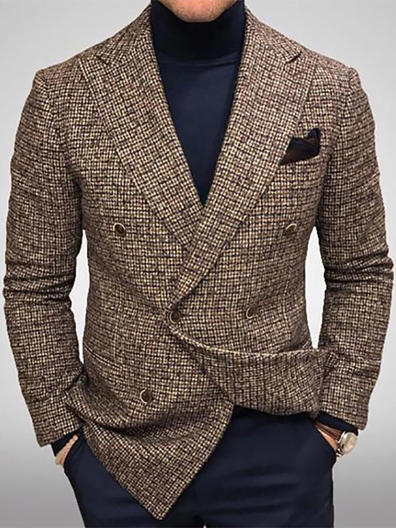 Herren eleganter doppelt gefütterter Blazer Krohn-e