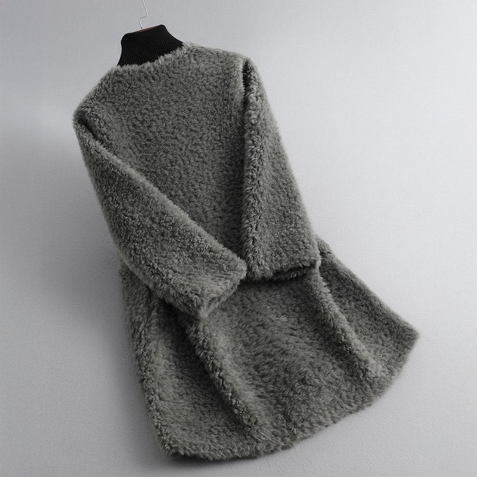 Krohn-e | Teddyjacke Locker Schnitt Weich und Winterbereit