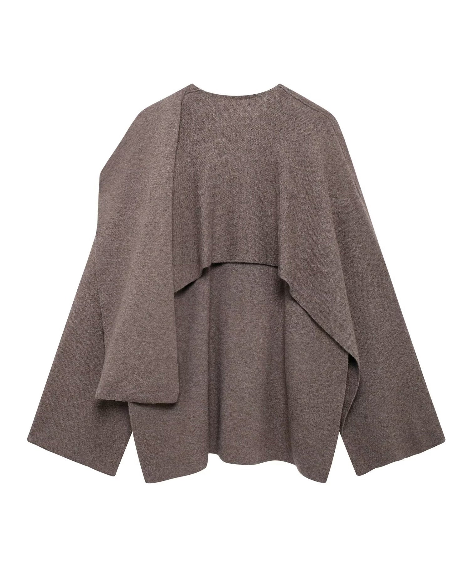 Krohn-e | Schal Kurzer Strickmantel