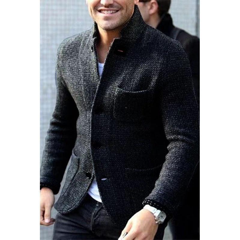 Herren Casual Chic Strickblazer Krohn-e