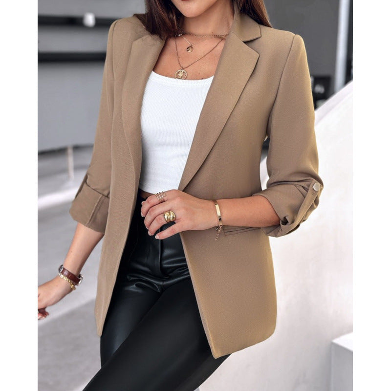 Damen elegante Blazerjacke mit modischem Schnitt Krohn-e