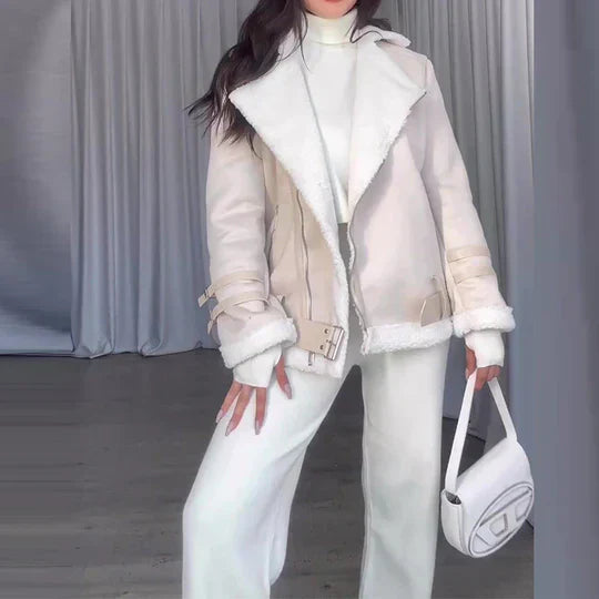 Krohn-e | Winterjacke mit Breitem Revers