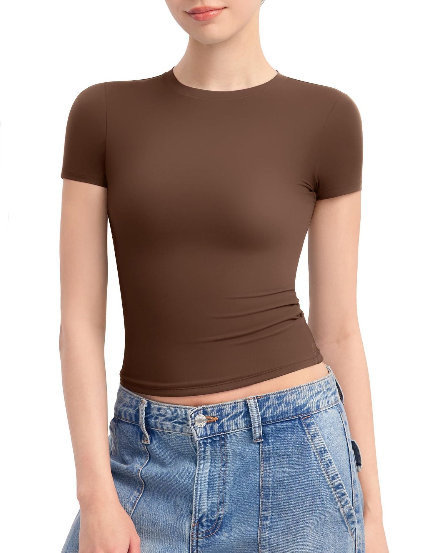 Damen Figurbetontes T-Shirt Krohn-e
