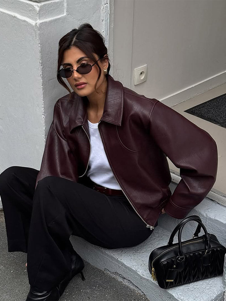 Damen elegante jacke mit oversized Schnitt Krohn-e