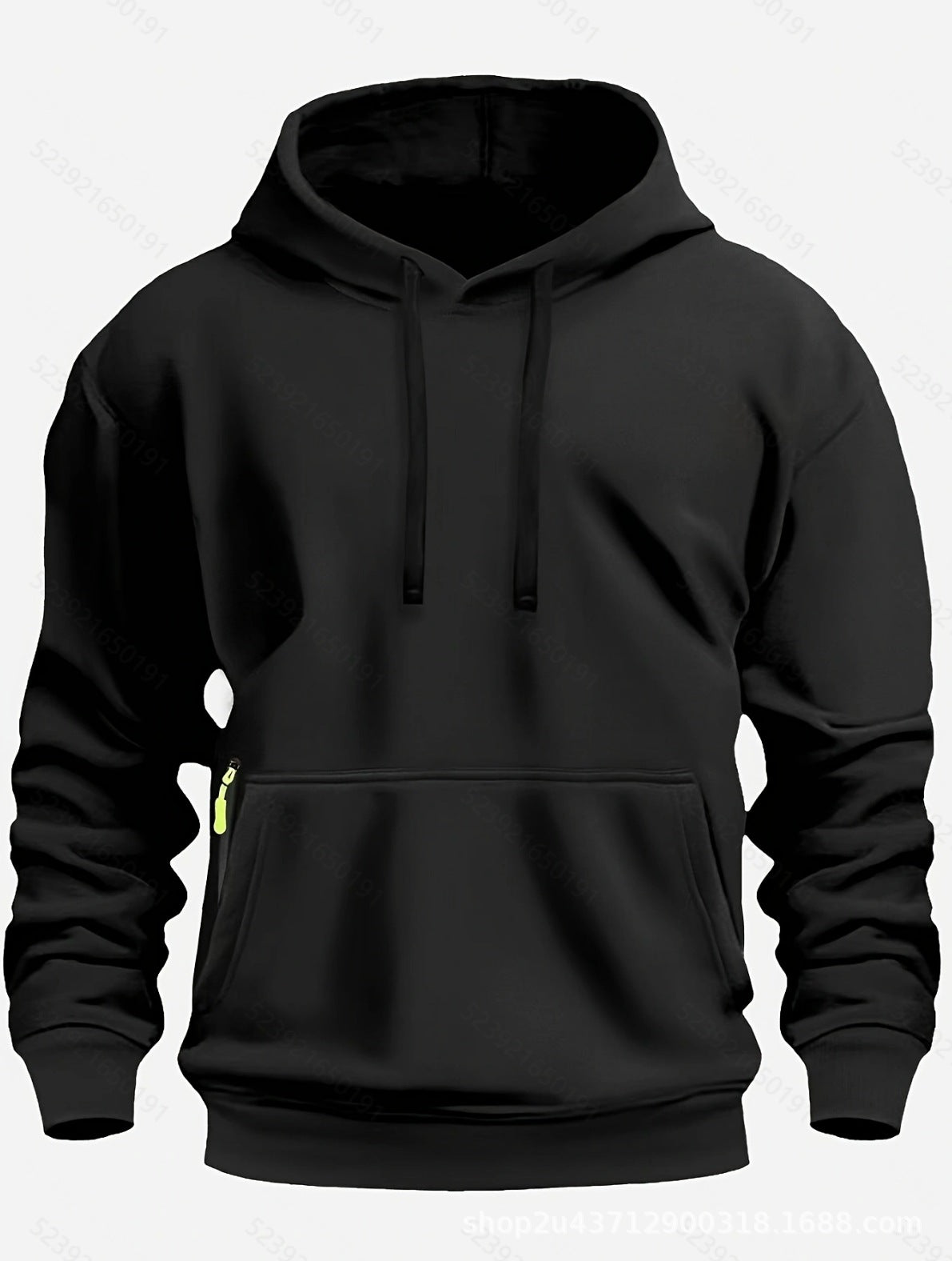 Herren sportlicher Kapuzenpullover mit praktischen Taschen und atmungsaktivem Material Krohn-e