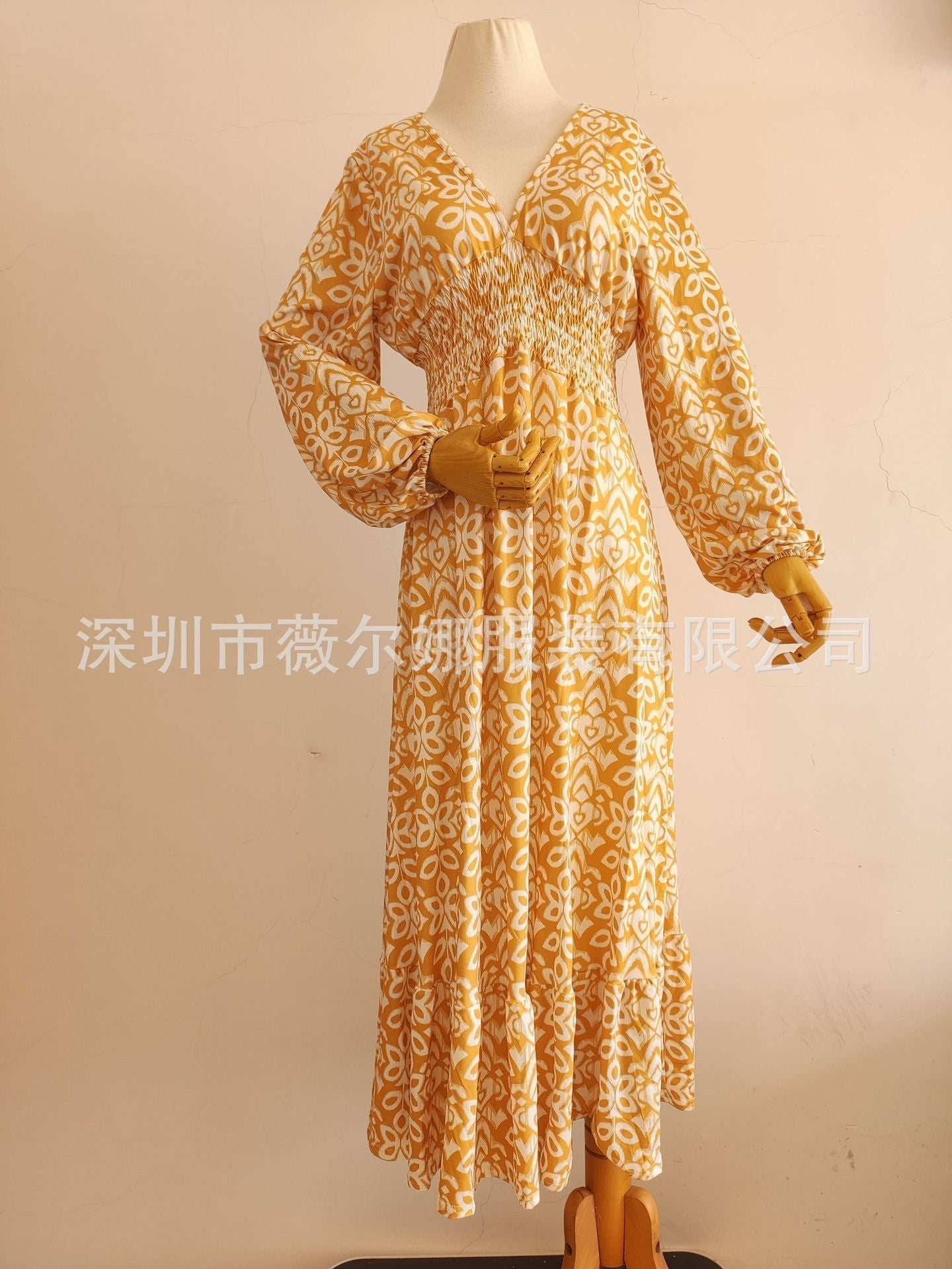 Fudus Locker Lang Strandkleid