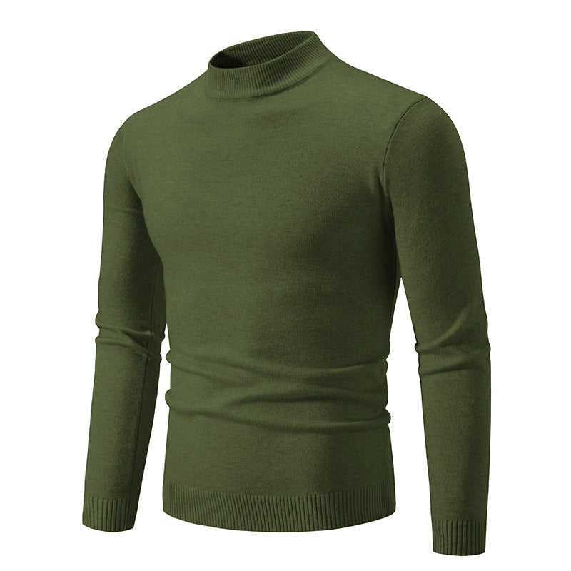 Herren eleganter Pullover mit Stehkragen Krohn-e