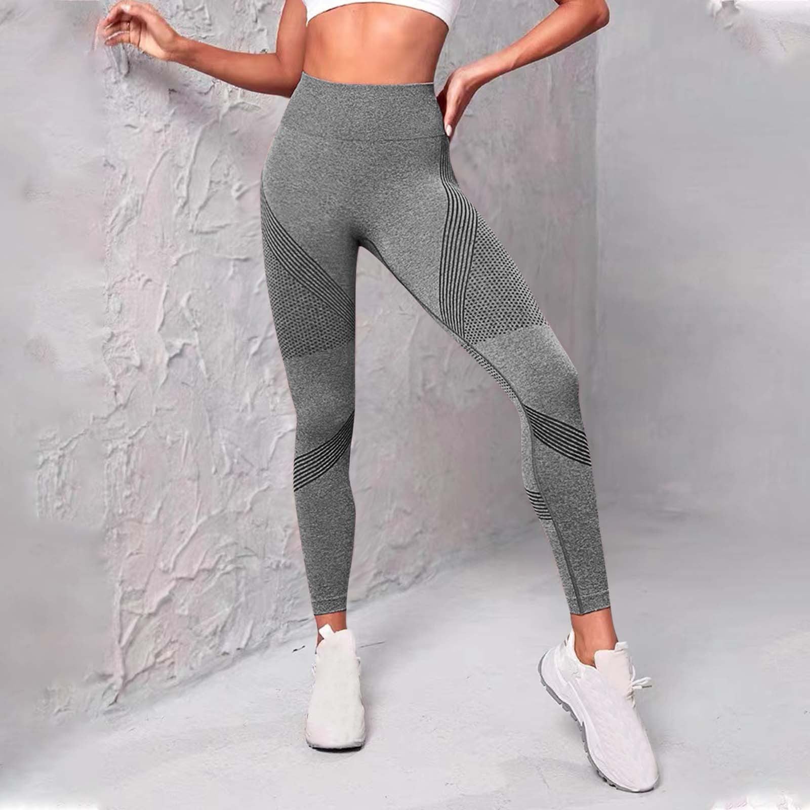 Damen Hochwertige Sportleggings mit atmungsaktiven Mesh-Einsätzen und nahtlosem Design Krohn-e