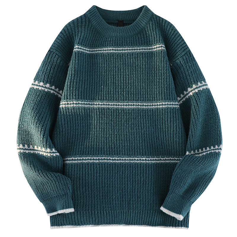 Damen Kuscheliger Strickpullover mit streifendem Design Krohn-e