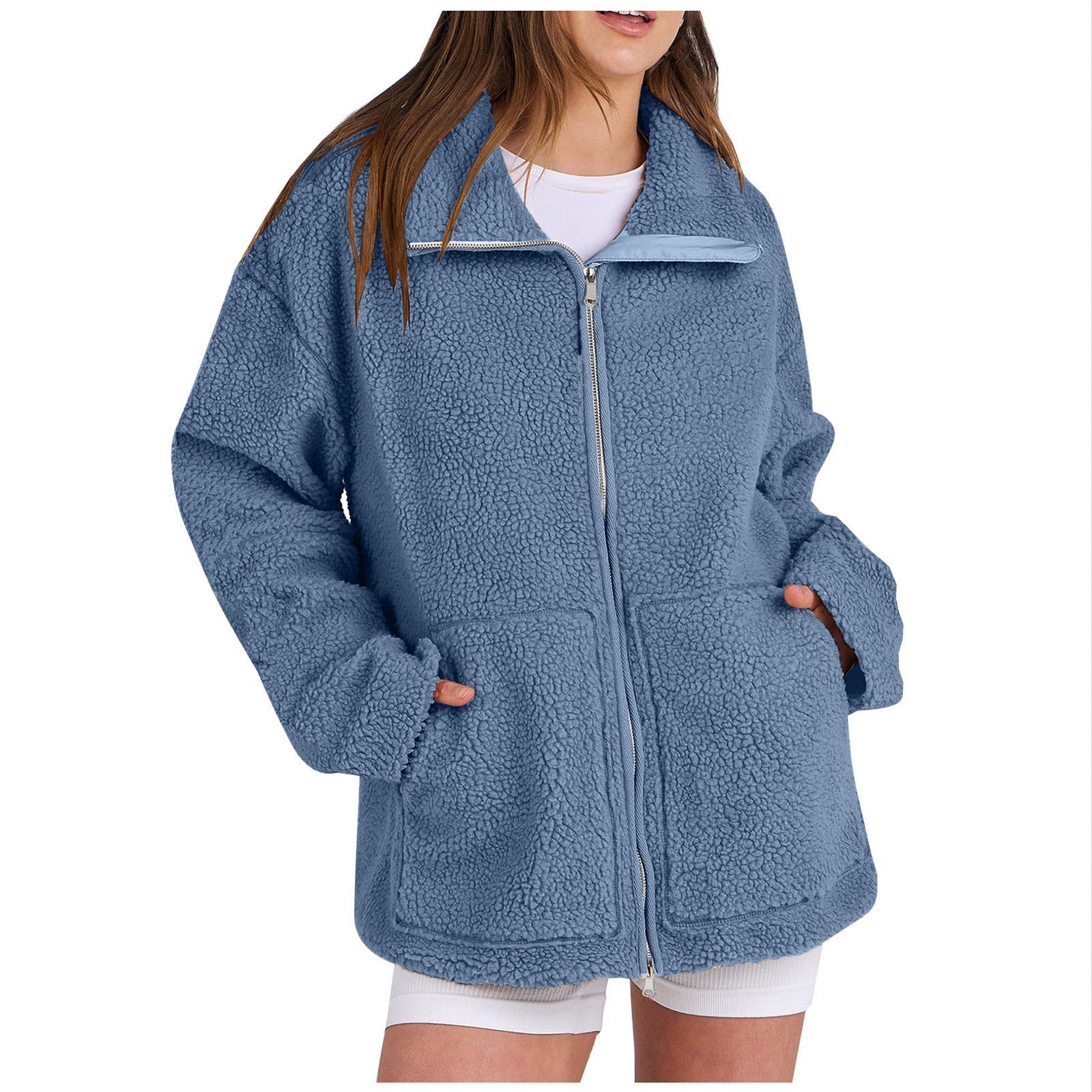 Damen Gemütlicher Fleece-Hoodie Krohn-e
