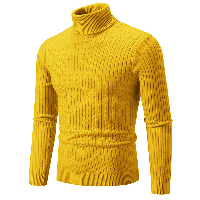 Herren Rollkragenpullover aus komfortabler Strickqualität Krohn-e