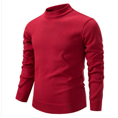 Herren Hochwertiger Strickpullover mit modernem Stehkragen Krohn-e