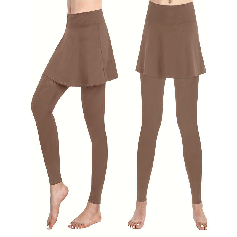 Damen Leggings mit integrierter Skirtschnitt Krohn-e