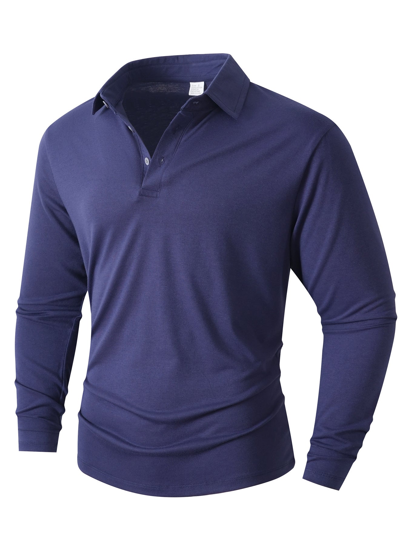 Herren Langarm Poloshirt mit modernem Schnitt Krohn-e