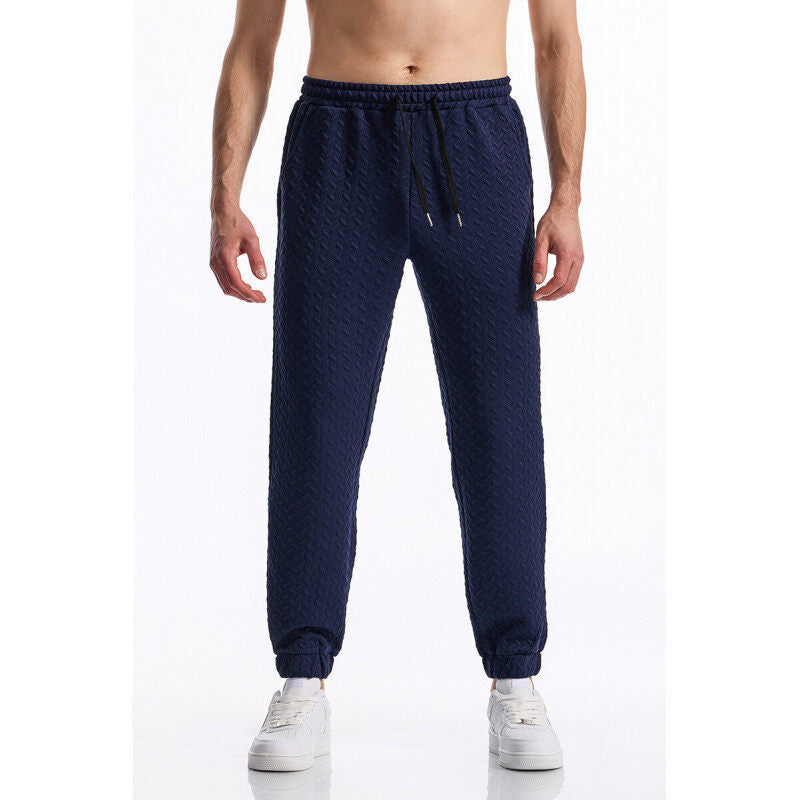 Herren Sportliche Freizeithose mit strukturiertem Design Krohn-e
