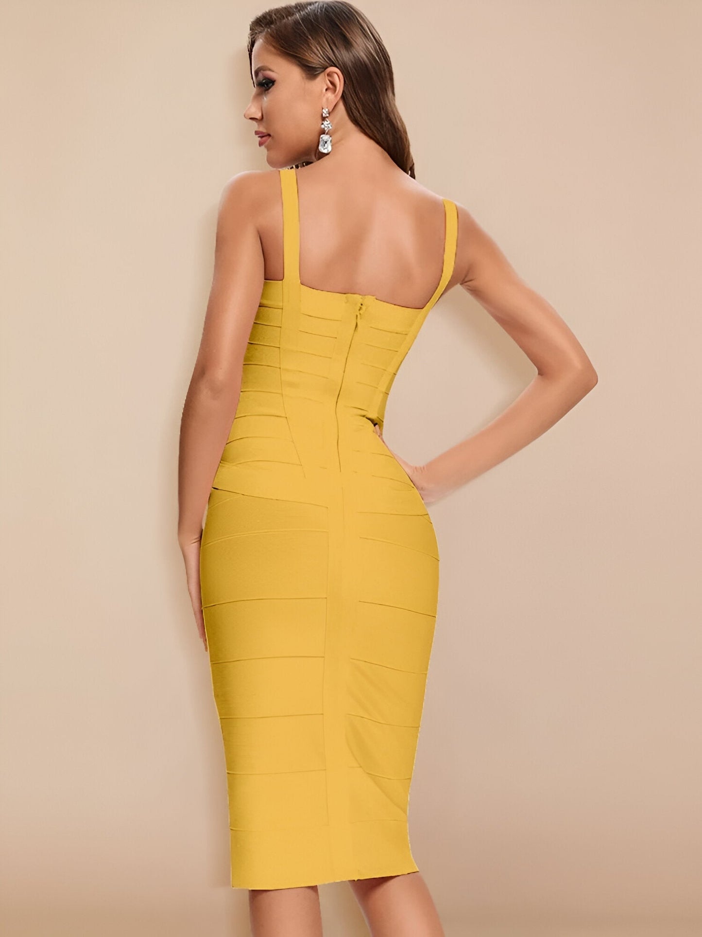 Elegantes Vintage Bandage-Kleid von Oda