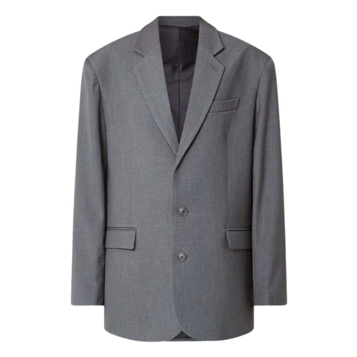 Krohn-e | Klassischer Blazer Wollmischung Stilvoll, Zeitlos