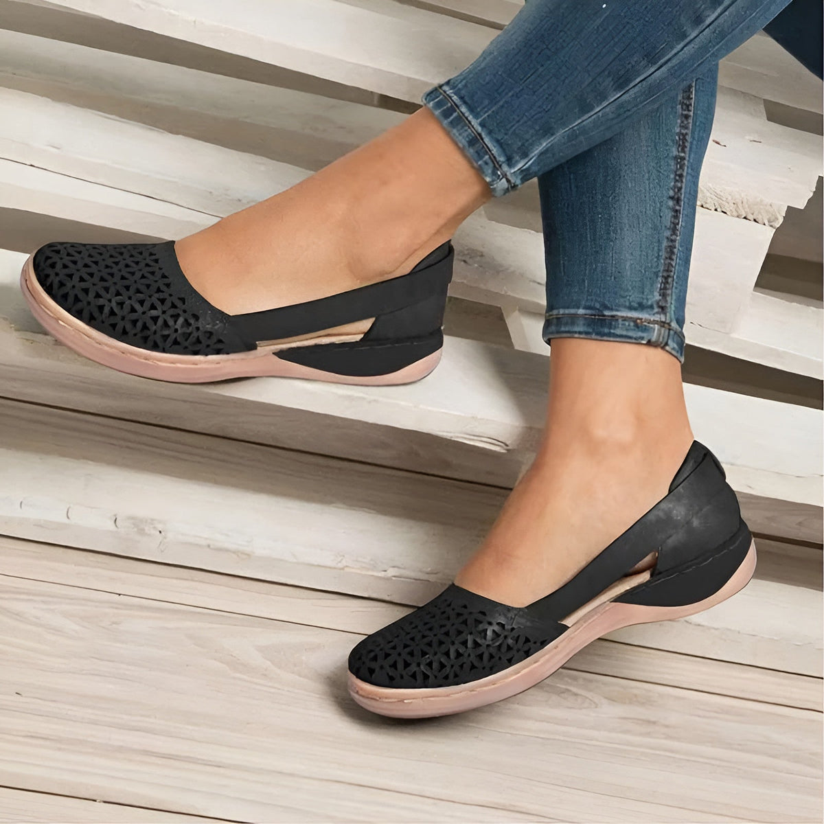 Komfortable Damenschuhe für den Alltag mit orthopädischer Unterstützung