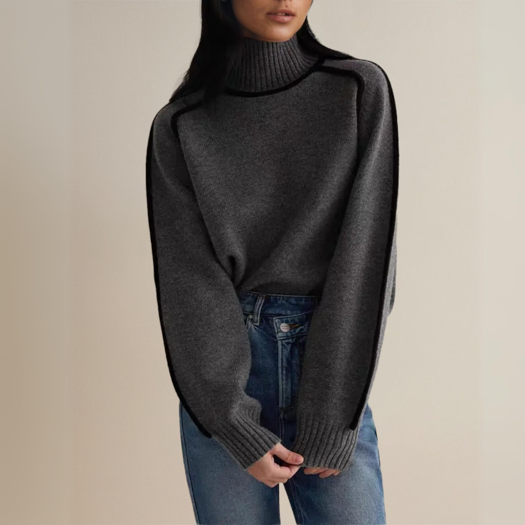 Krohn-e | Eleganter Rollkragenpullover für Stilvolle Outfits