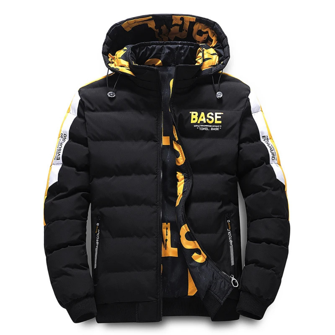 Krohn-e | Warme Daunen Winterjacke für Herren