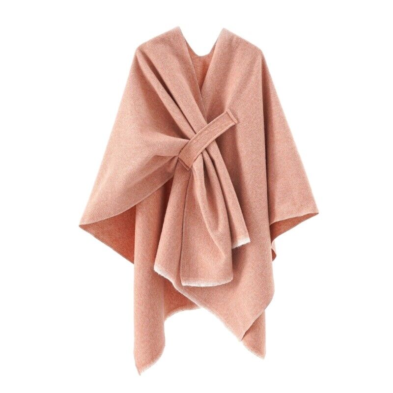 Krohn-e | Kaschmir Poncho Retro & Stilvoll