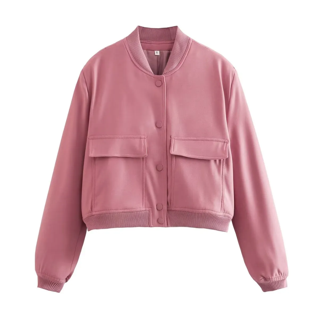 Krohn-e | Gekürzte Varsity Jacke - Stilvoll & Lässig