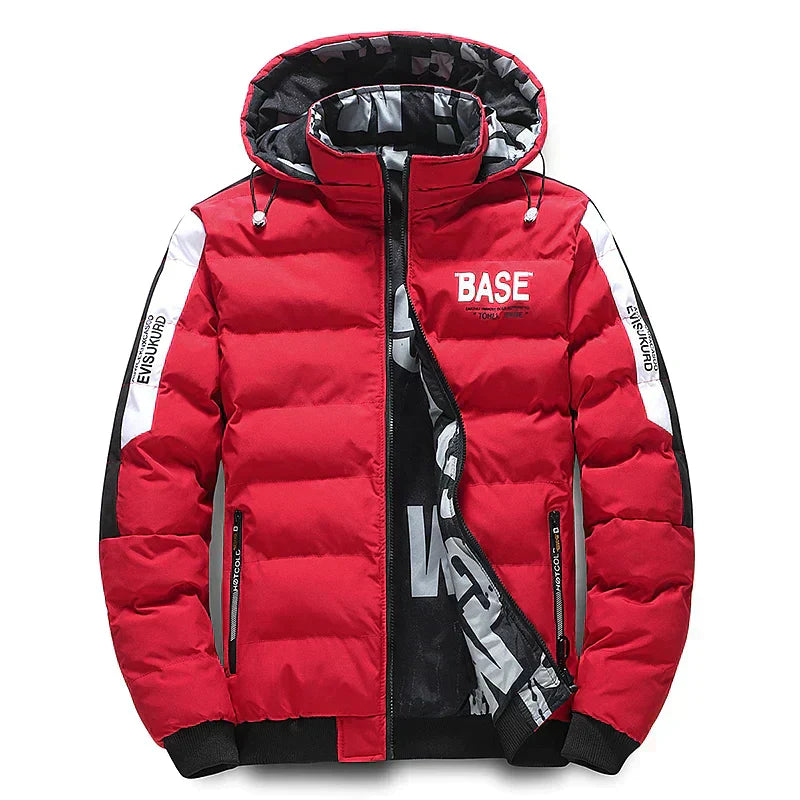 Krohn-e | Warme Daunen Winterjacke für Herren