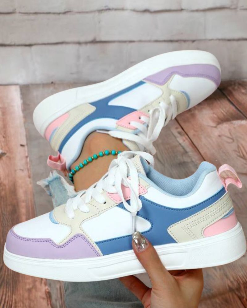 Moderne farbige Sneaker für Damen - Prisca