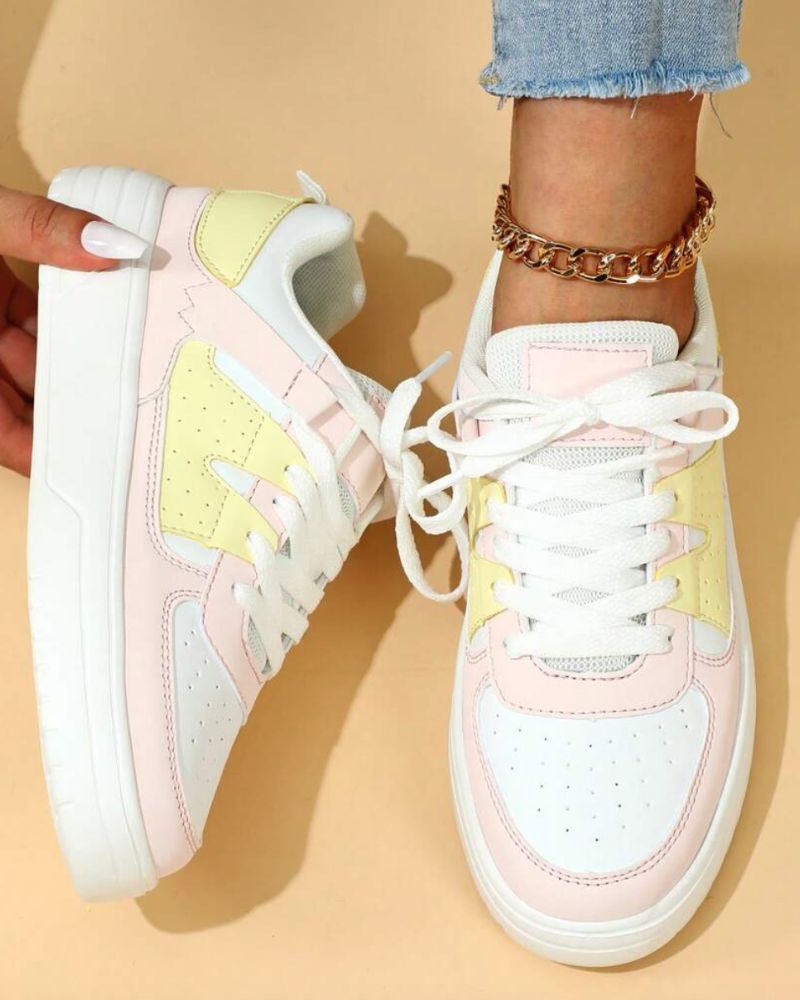 Moderne farbige Sneaker für Damen - Prisca