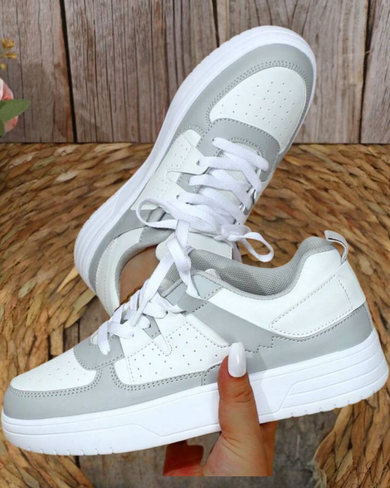 Modische farbige Sneakers für Damen - Prisca