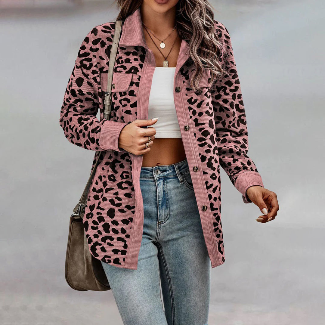 Krohn-e | Trendige Leopardenjacke