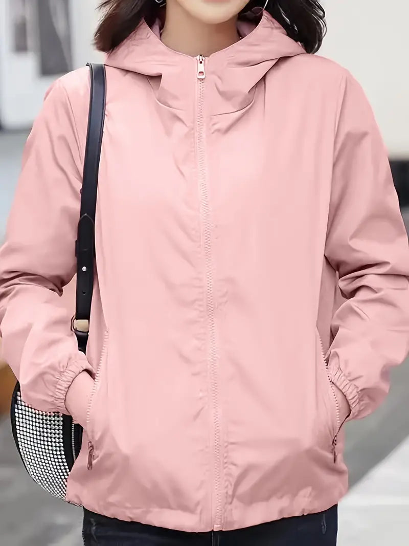 Shikona Damen Kapuzenjacke: Atmungsaktiv und wasserabweisend