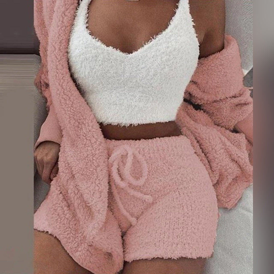 Astrid: Luxuriöses 3-teiliges Komfort-Set für gemütliches Ambiente