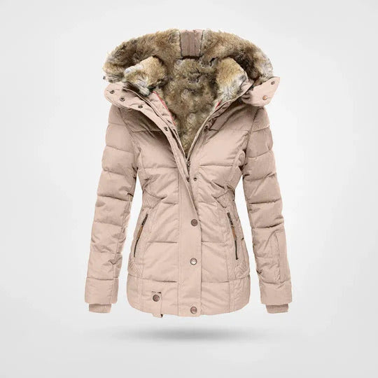 Krohn-e | Winterjacke mit Fellkragen