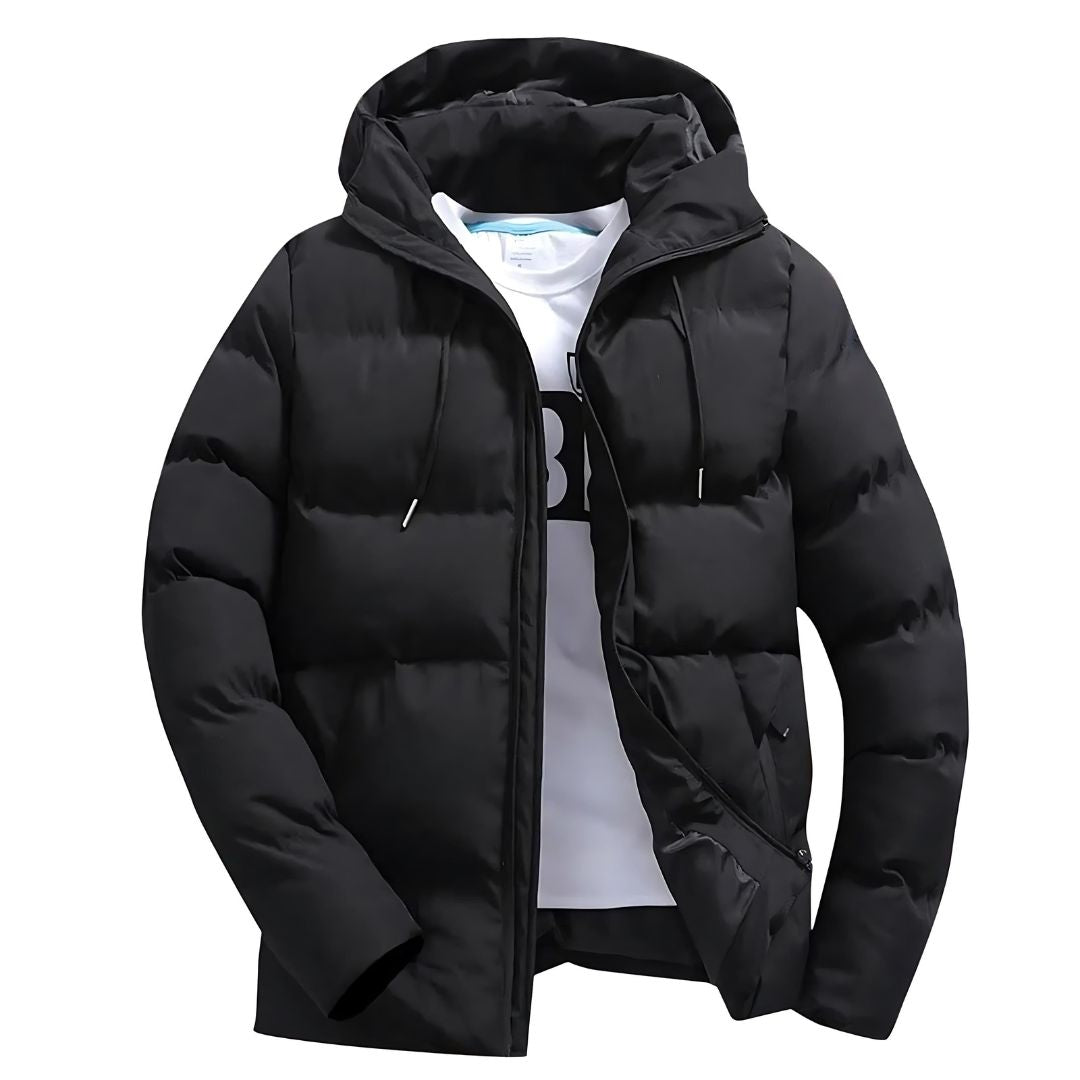 Herren Winterparka mit Kapuze, wasserdicht