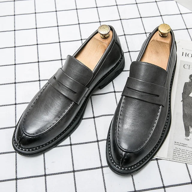 Hochwertige Herren-Silberschuh für Business